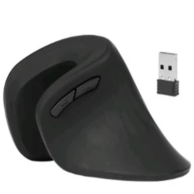 Mouse Optico Vertical Sem Fio Modelo Luva