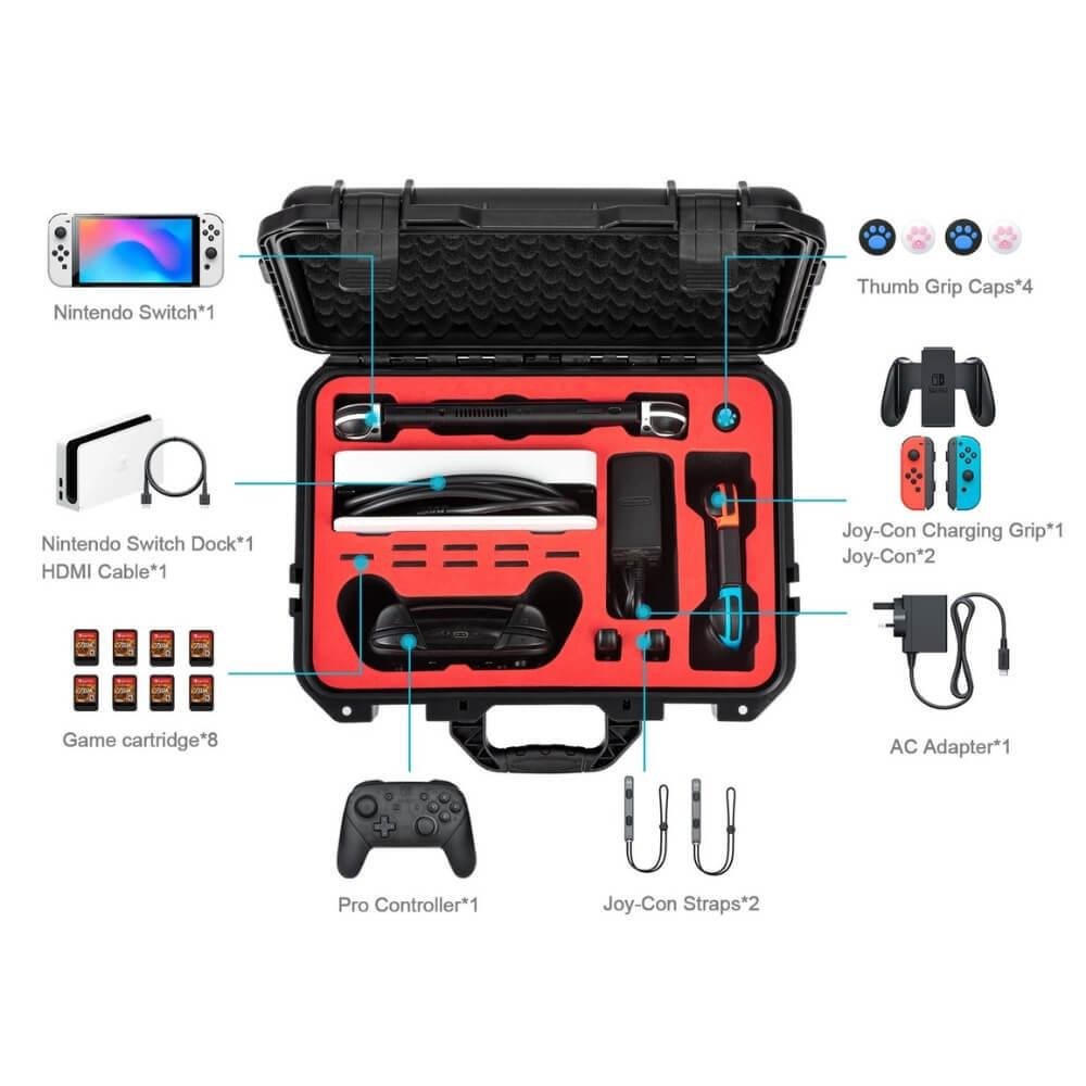 Maleta Estanque Para Nintendo Switch / Switch Oled - Startrc