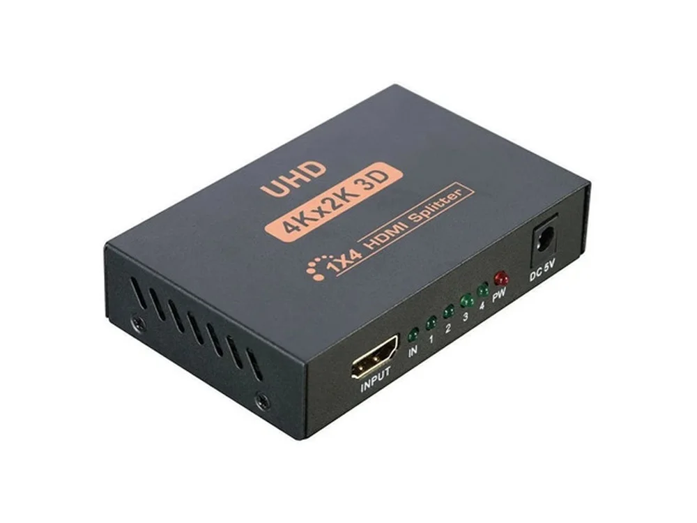 Imagem 2 de 3 do produto Splitter Distribuidor HDMI 1 Entrada X 4 Saídas 4k