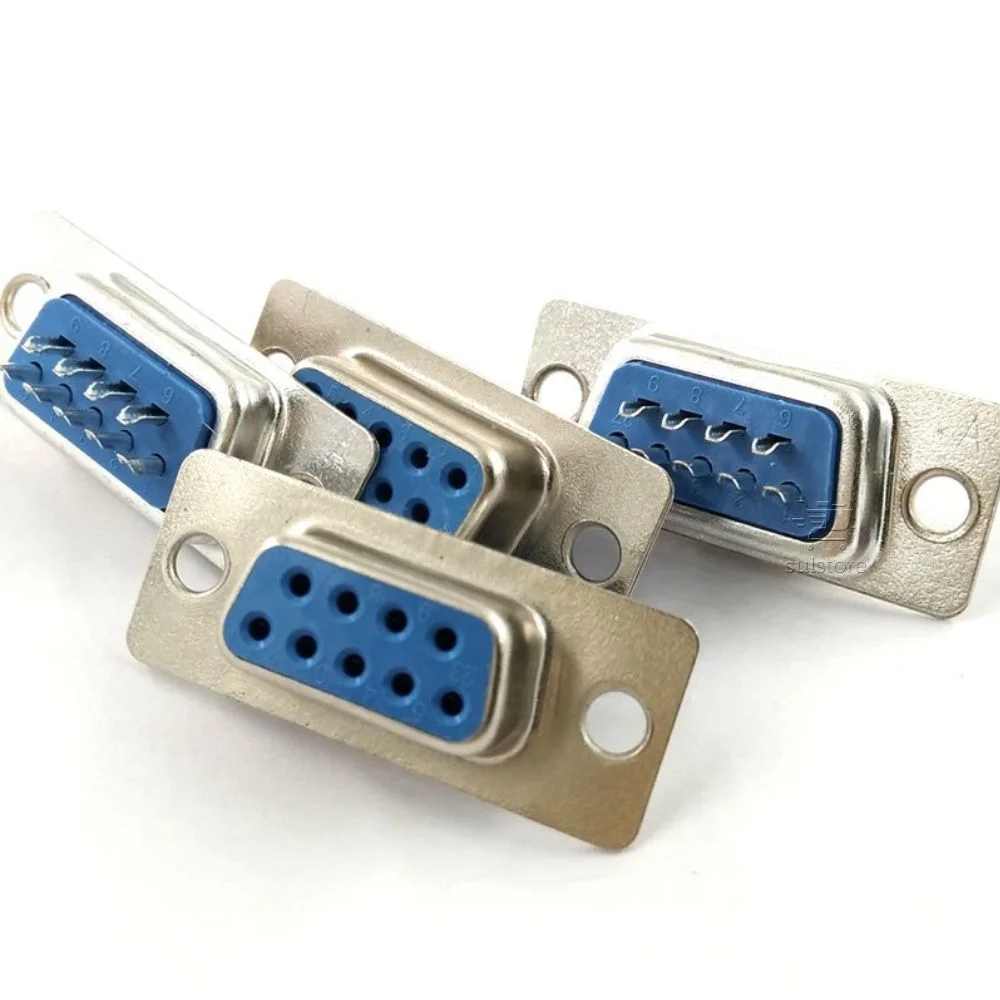Imagem 2 de 4 do produto Conector Db-9 Serial Rs232 Fêmea Pacote Com 10 Peças 025-0009 Chip Sce