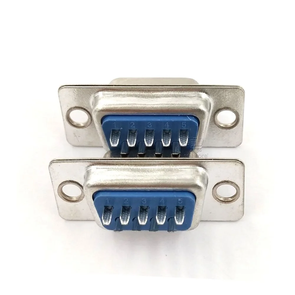Imagem 3 de 4 do produto Conector Db-9 Serial Rs232 Fêmea Pacote Com 10 Peças 025-0009 Chip Sce