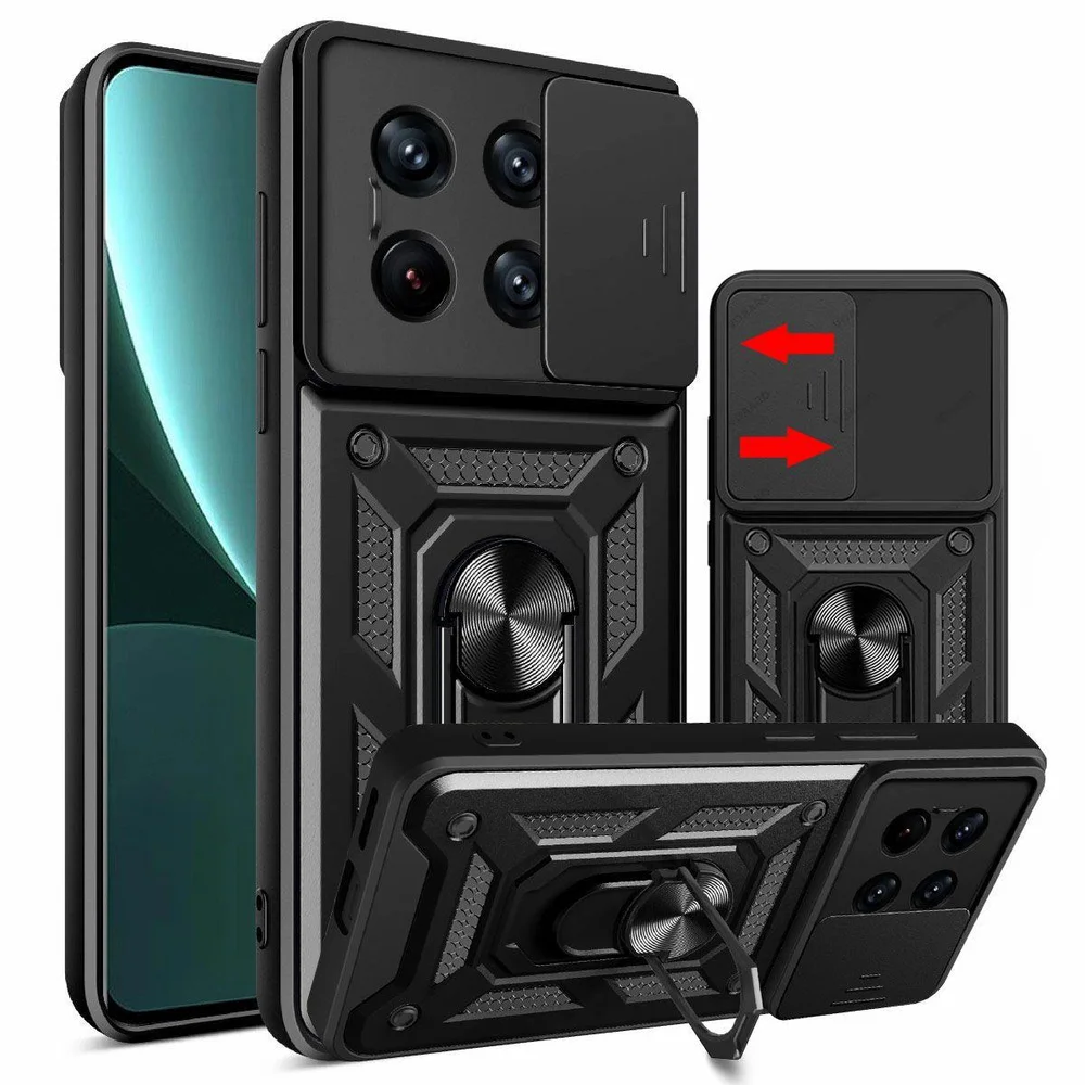 Capa Militar P/ Xiaomi Mi 14 Normal - Capinha Case Protetora Anti Impacto Queda Armadura Resistente