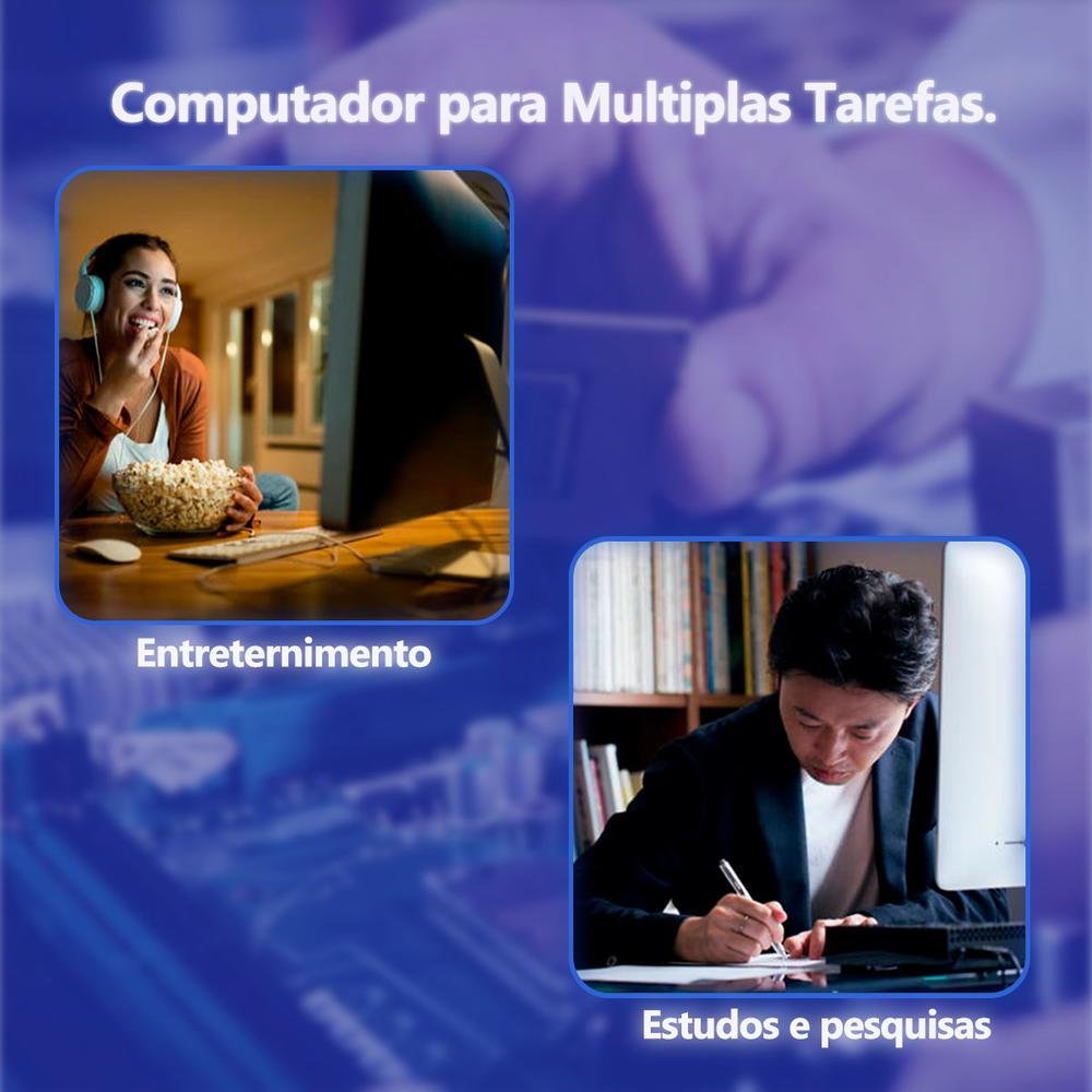 Kit Upgrade Intel Core I5 2ª Geração, 4gb Ram, SSD 120GB, Conexões Usb/vga/hdmi/lan/som