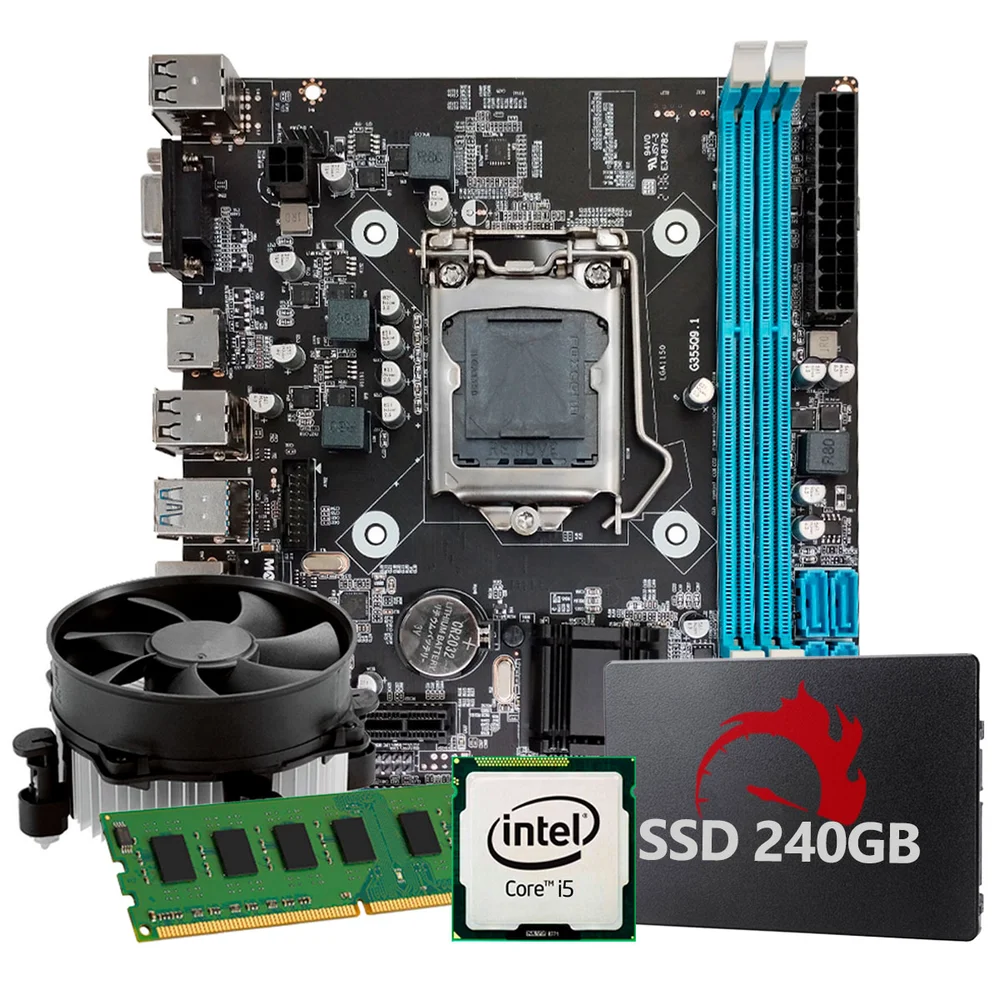 Kit Upgrade Intel Core I5 4 Geraço KaBuM