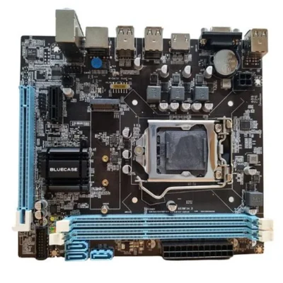 Placa Mãe H61 Bluecase Bmbh61-g2hg-m2 10/100/1000 - Com Slot M2 O&m