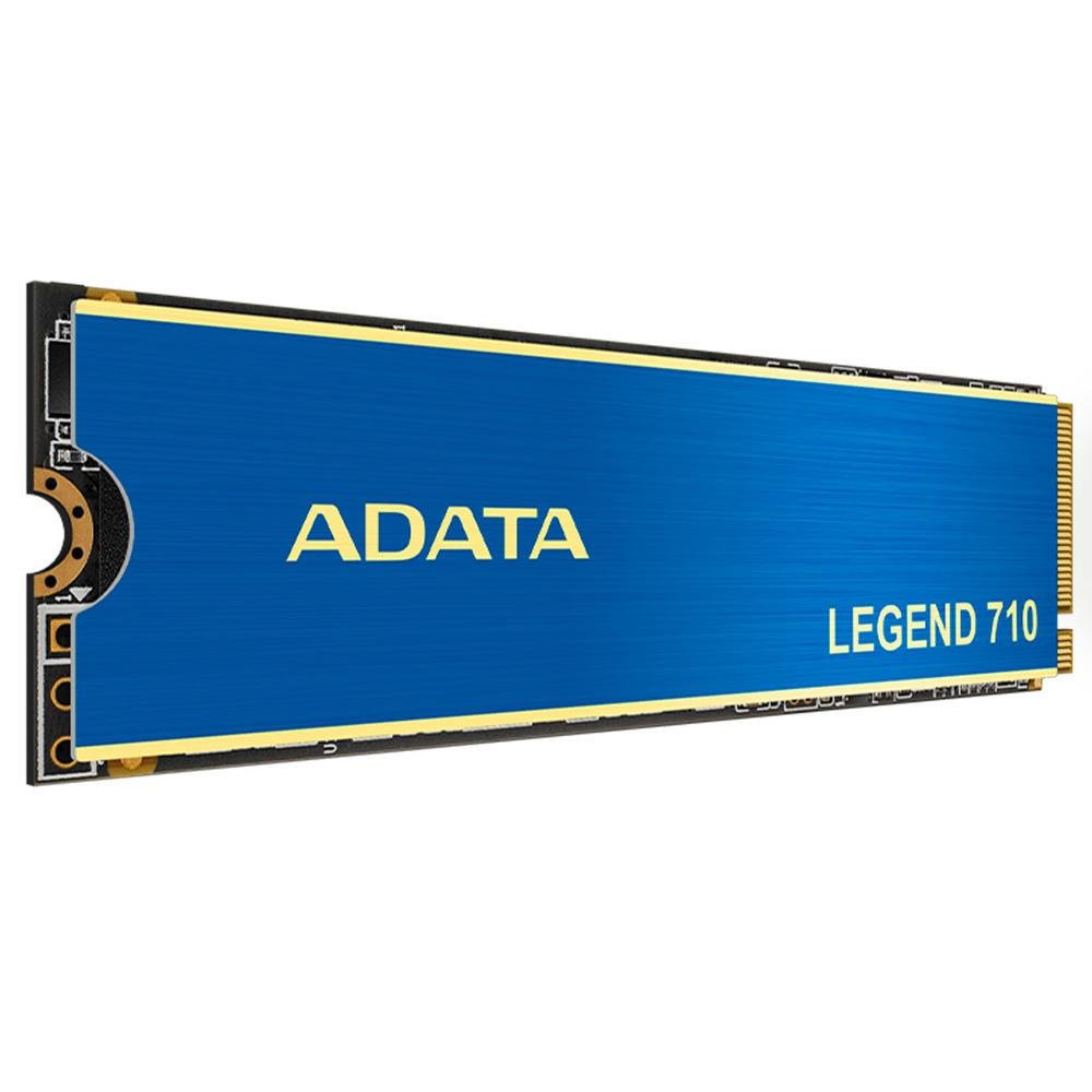 Imagem 3 de 5 do produto SSD 512gb Adata Legend 710, M.2 2280 PCie 3.0 Nvme, Leitura/gravação 2400/1600mb/s - Aleg-710-512gcs