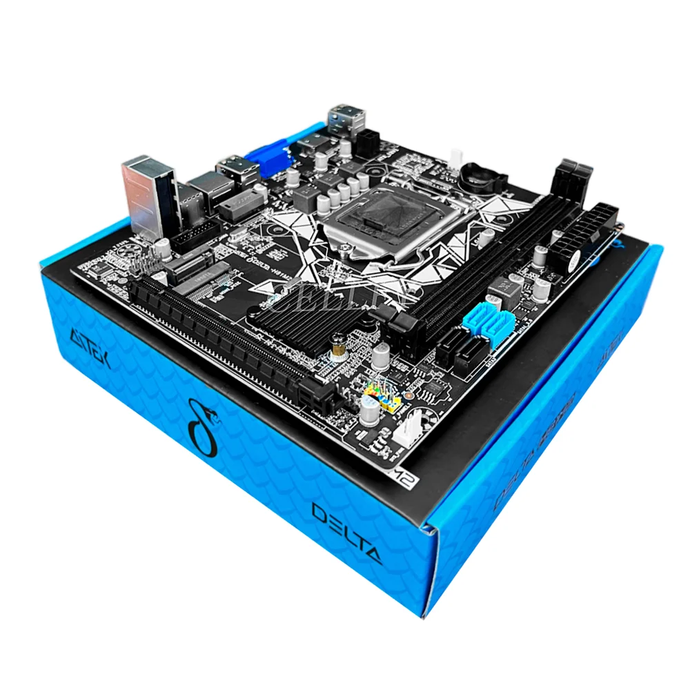 Placa Mãe H81a, Micro ATX, DDR3, LGA 1150, Intel Audio Integrado, 16GB 6