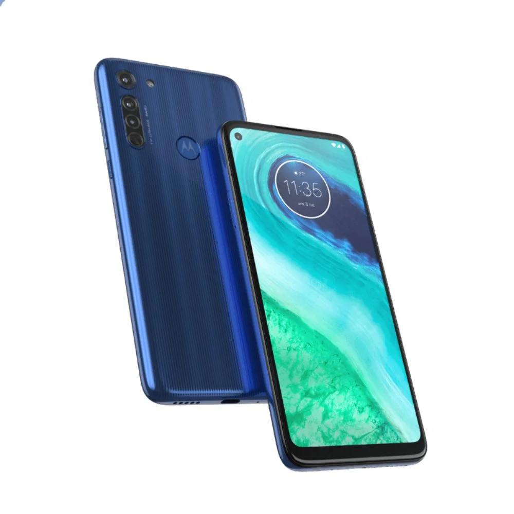 Usado - Smartphone Motorola Moto G8, 4GB RAM, 64GB, Azul - Muito Bom