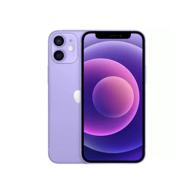 Usado - Iphone 12 Mini 64GB, Roxo - Excelente