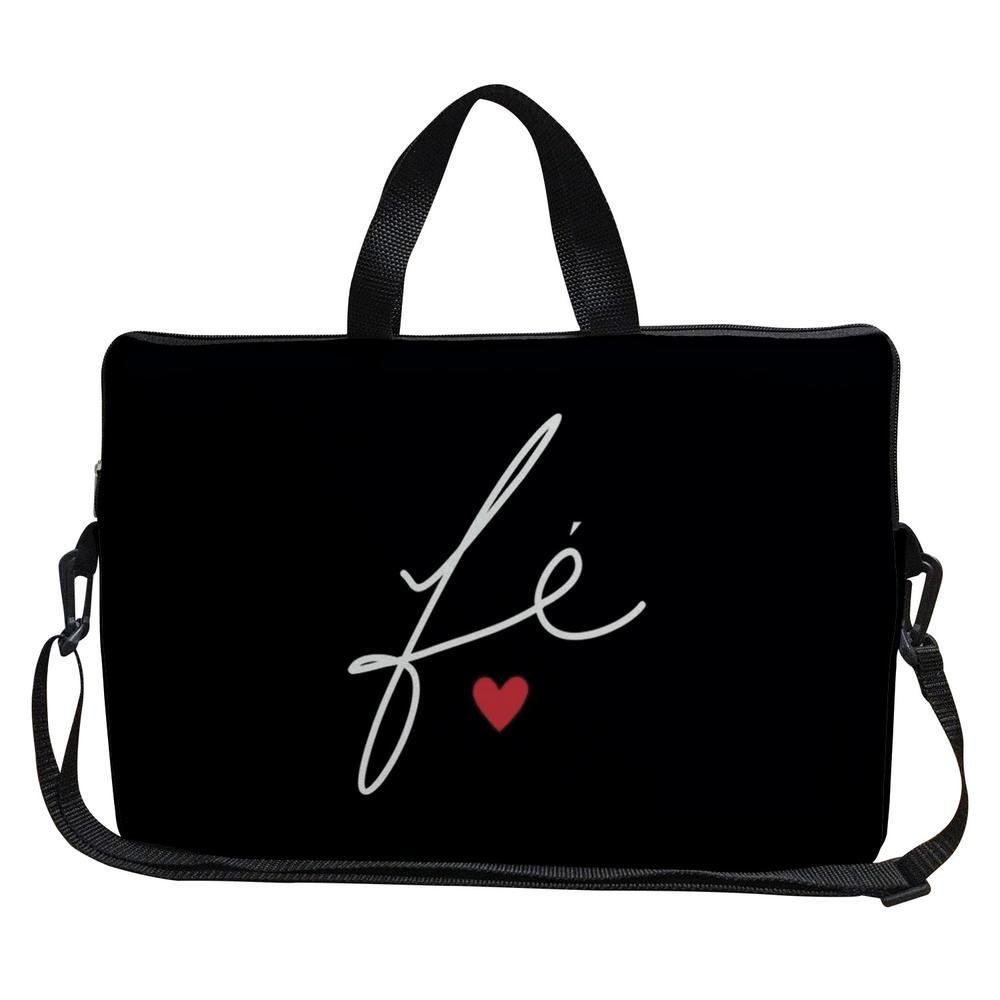Case Capa Maleta Premium Para Notebook Laptop De 17 E 17,3 Com Alça De Mão Alça De Ombro E Zíper Lateral - Fé Case Capa Maleta Premium Para Notebook Laptop De 17 E 17,3 Com Alça De Mão Alça De Ombro E Zíper Lateral - Fé