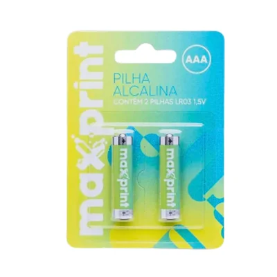 Pilha Alcalina Max Aaa Pal C/2 Aaa Max 2