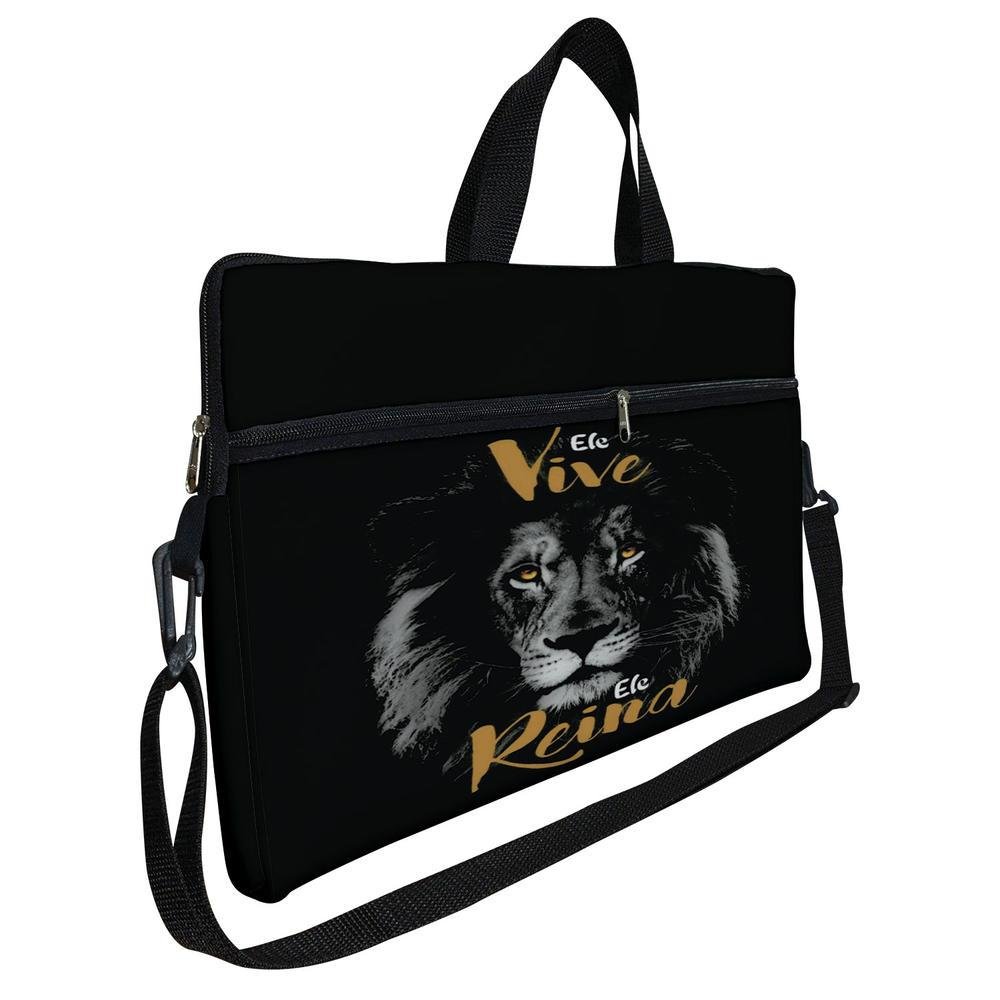 Case Capa Maleta Premium Para Notebook Laptop De 15,6 Com Alça De Mão Alça De Ombro E Zíper Lateral - Ele Vive Case Capa Maleta Premium Para Notebook Laptop De 15,6 Com Alça De Mão Alça De Ombro E Zíper Lateral - Ele Vive