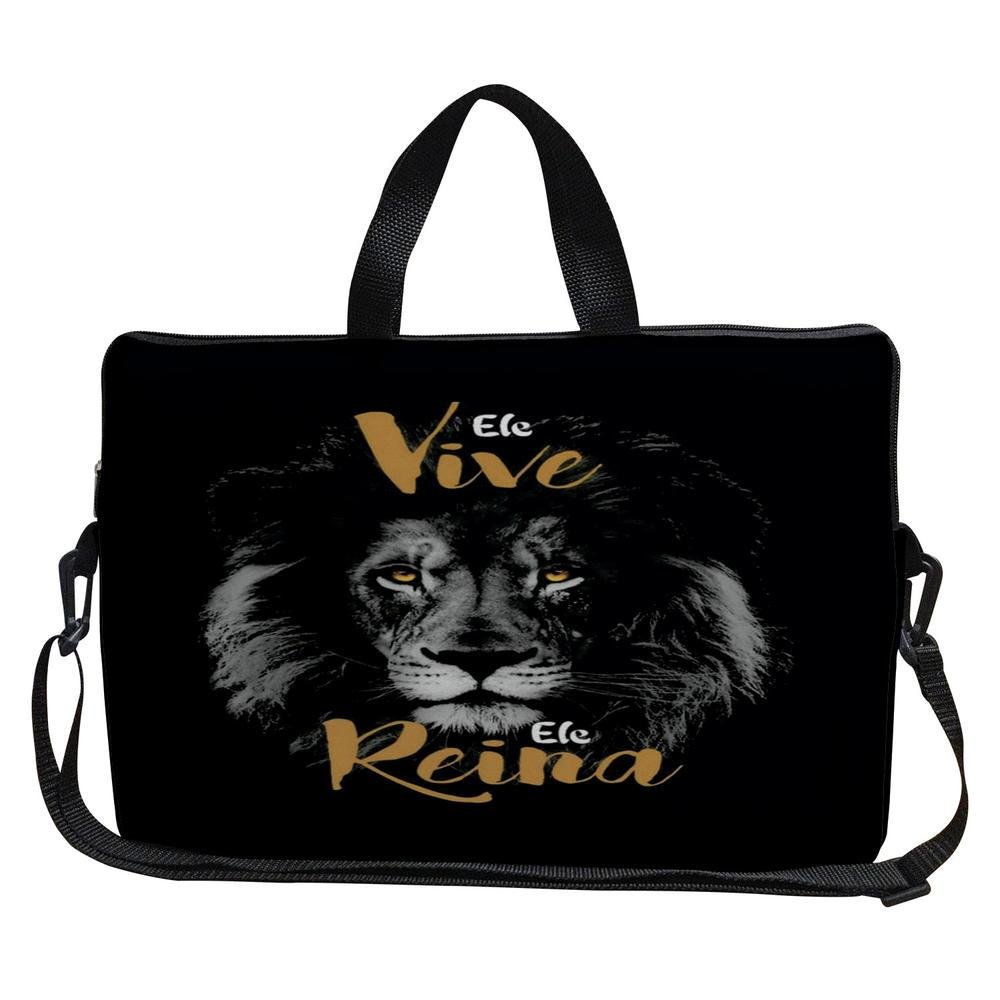 Case Capa Maleta Premium Para Notebook Laptop De 15,6 Com Alça De Mão Alça De Ombro E Zíper Lateral - Ele Vive Case Capa Maleta Premium Para Notebook Laptop De 15,6 Com Alça De Mão Alça De Ombro E Zíper Lateral - Ele Vive