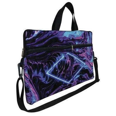 Case Capa Maleta Premium Para Notebook Laptop De 15,6 Com Alça De Mão Alça De Ombro E Zíper Lateral - Colors Retangulo