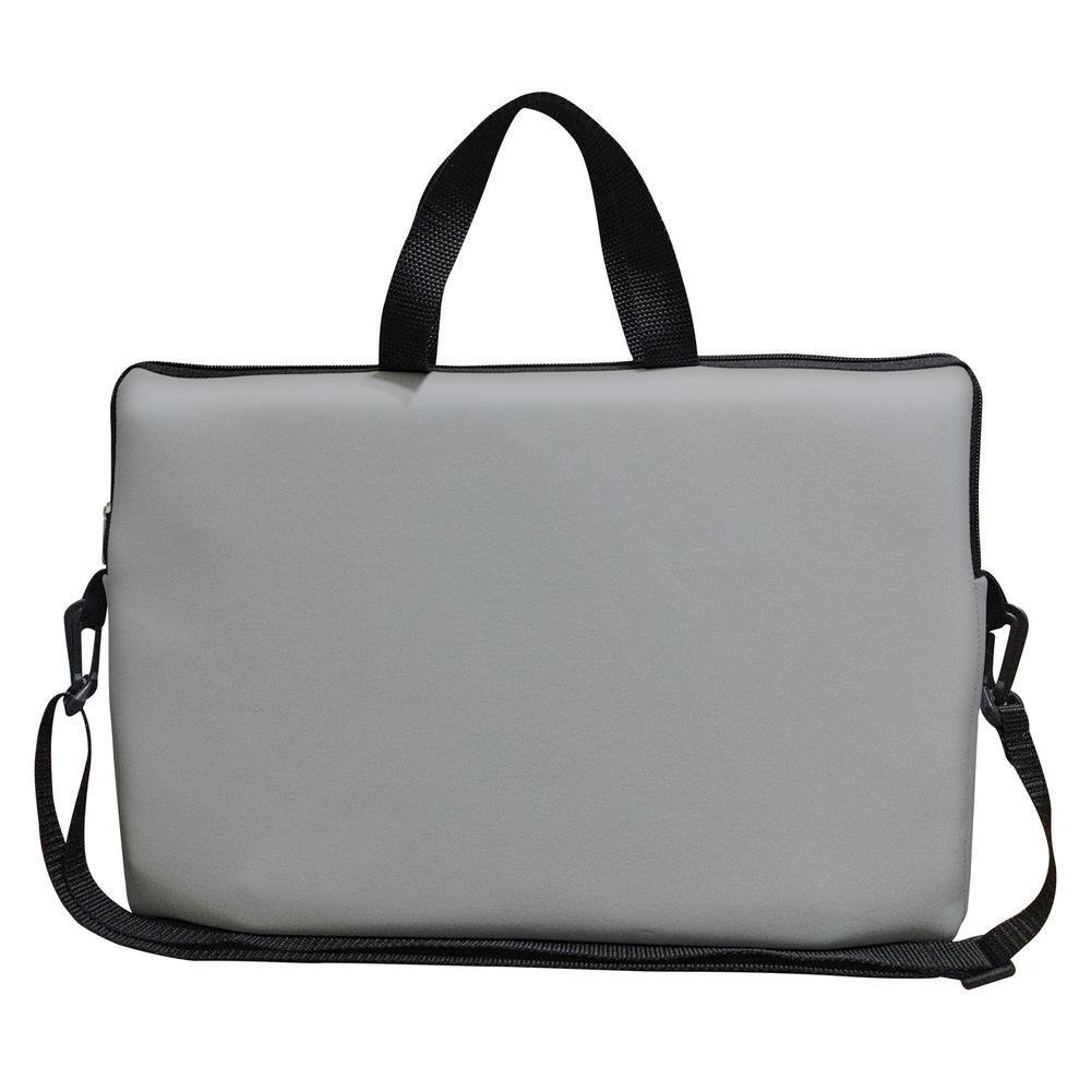 Case Capa Maleta Premium Para Notebook Laptop De 15,6 Com Alça De Mão Alça De Ombro E Zíper Lateral - Cinza Case Capa Maleta Premium Para Notebook Laptop De 15,6 Com Alça De Mão Alça De Ombro E Zíper Lateral - Cinza