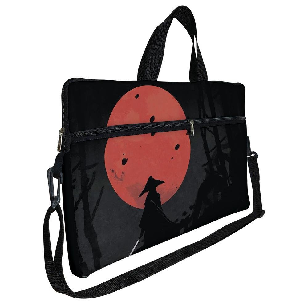 Case Capa Maleta Premium Para Notebook Laptop De 15,6 Com Alça De Mão Alça De Ombro E Zíper Lateral - Samurai Case Capa Maleta Premium Para Notebook Laptop De 15,6 Com Alça De Mão Alça De Ombro E Zíper Lateral - Samurai