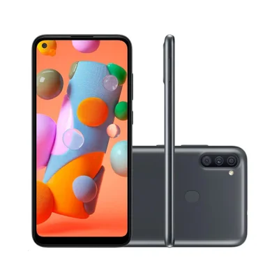 Usado: Samsung Galaxy A11 64gb Preto Bom - Trocafone