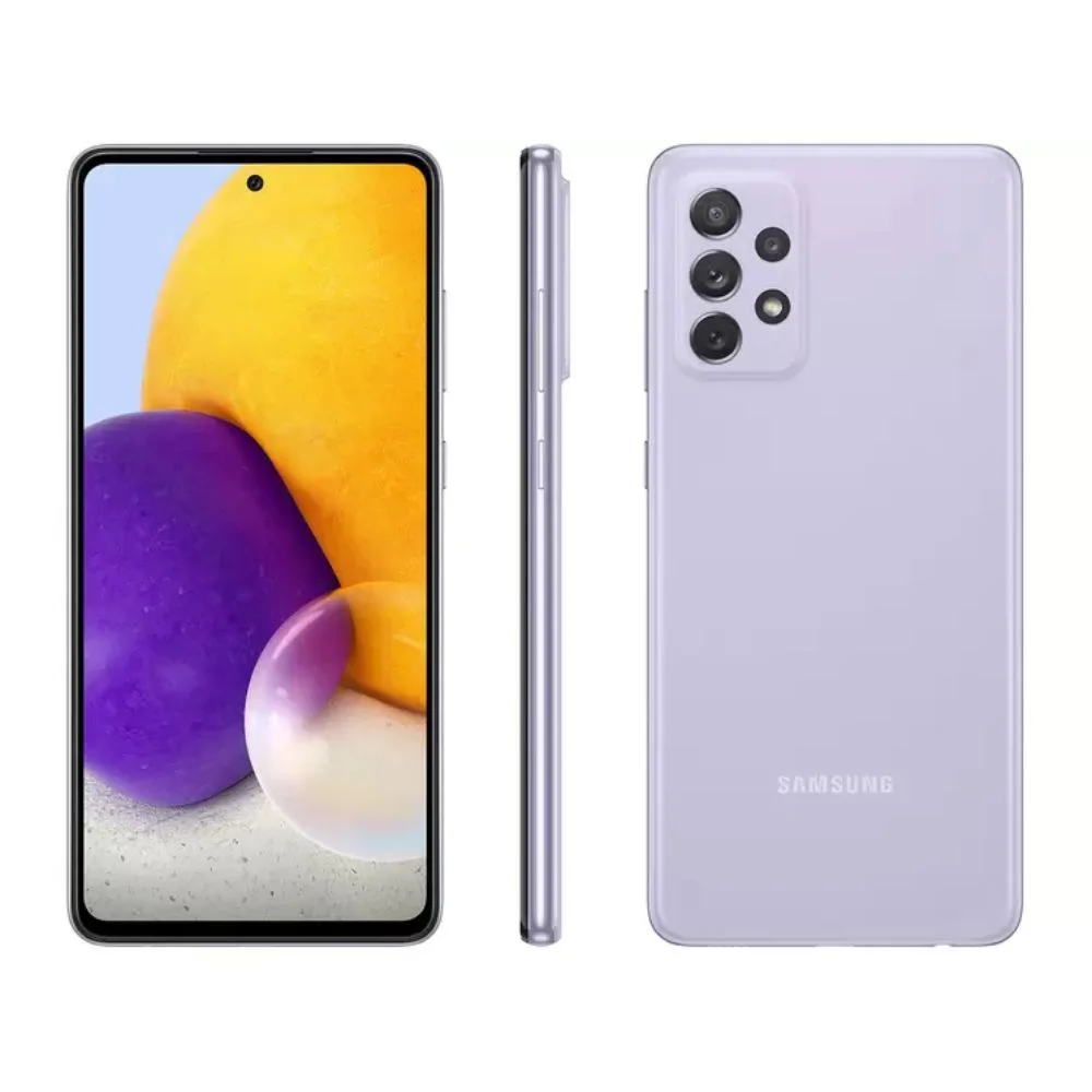 Usado: Samsung Galaxy A72 128GB Azul Bom - Trocafone