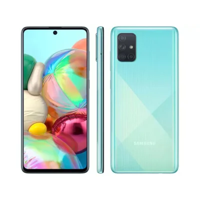 Usado: Samsung Galaxy A71 128GB Azul Bom - Trocafone
