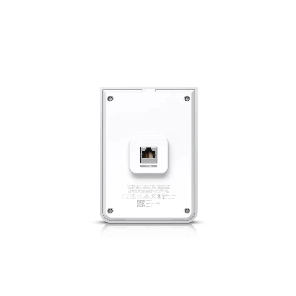 Imagem 2 de 5 do produto Access Point Ubiquiti U6 In Wall Wi-fi 6 Ac4800 Dual Band S/fonte - U6-iw