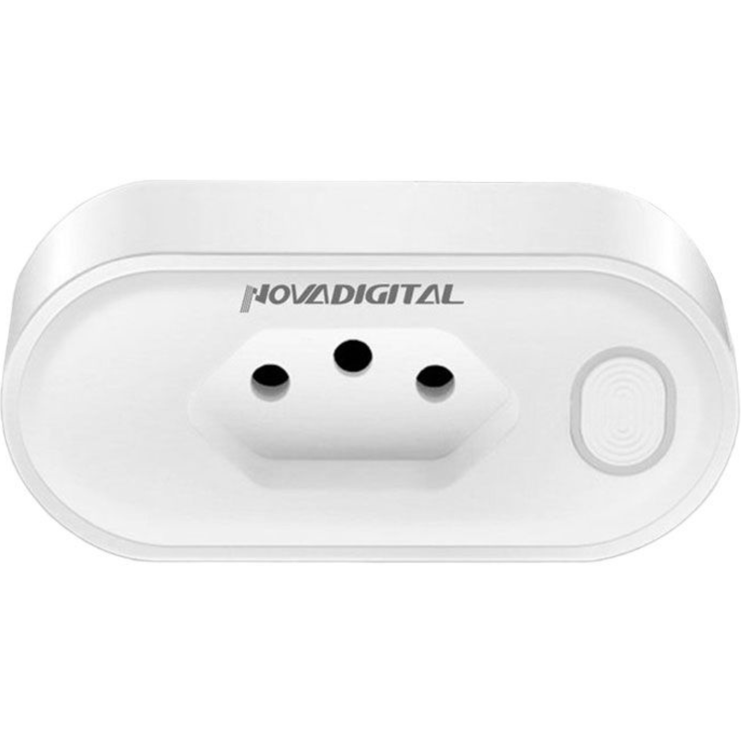 Tomada Inteligente Wi-fi 20a App Google 3 Pinos Com Medidor De Consumo Novadigital Wk-br Pro Max