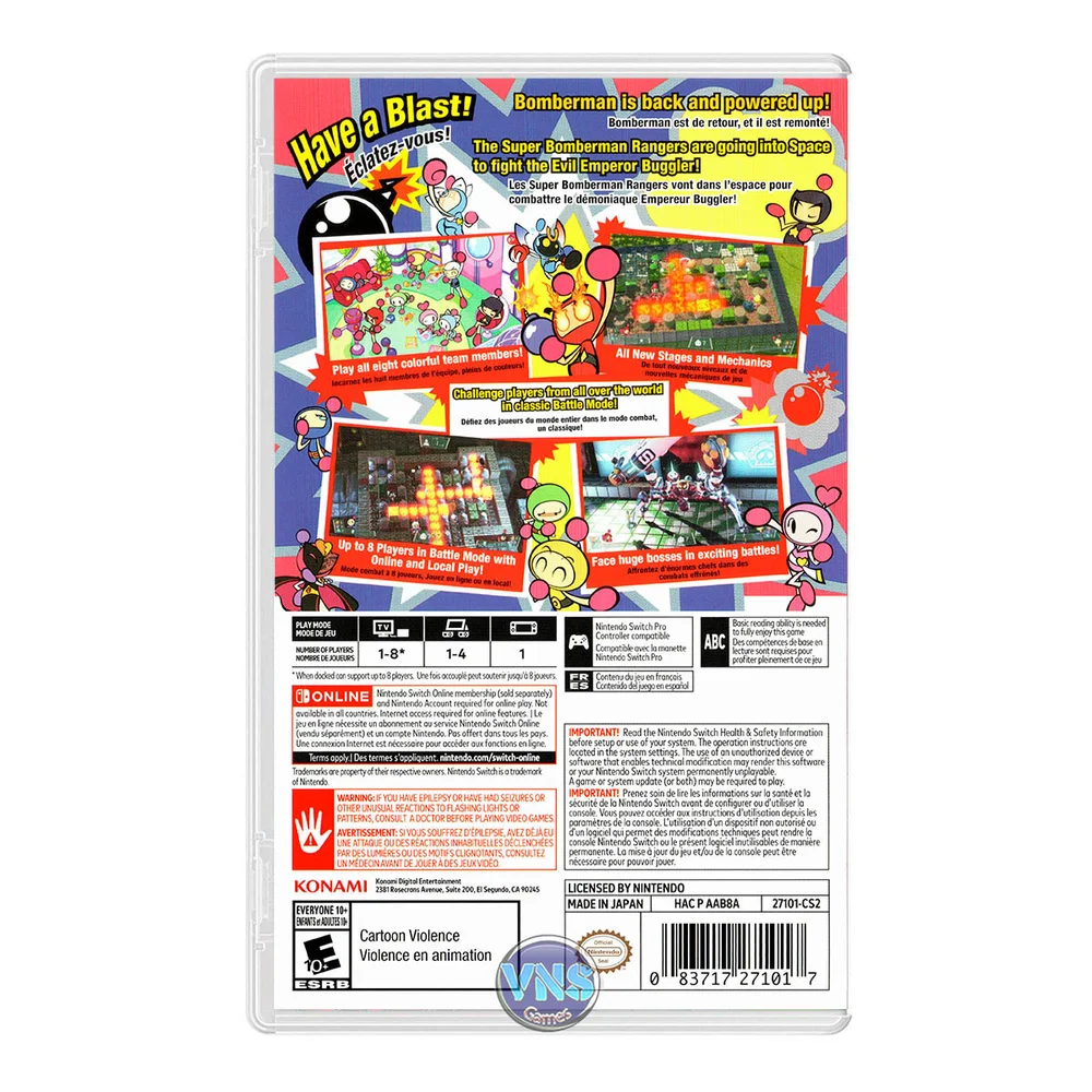 Imagem 5 de 5 do produto Super Bomberman R - Nintendo Switch