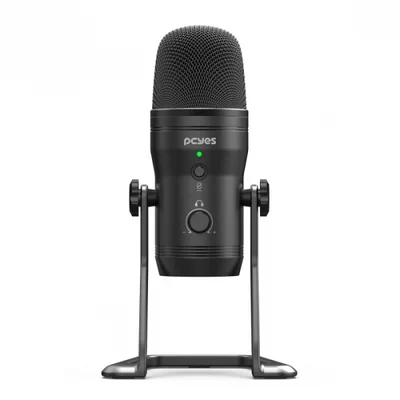 Microfone Condensador Pcyes Vocalizer Pro, Usb Tipo C, Pmcvp01