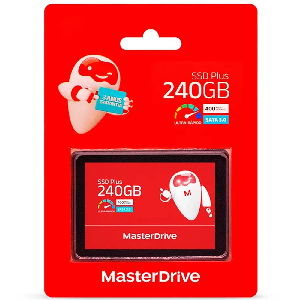 Imagem 2 de 5 do produto Hd Ssd 240gb 2,5 Sata || 400mb/s Master Drive