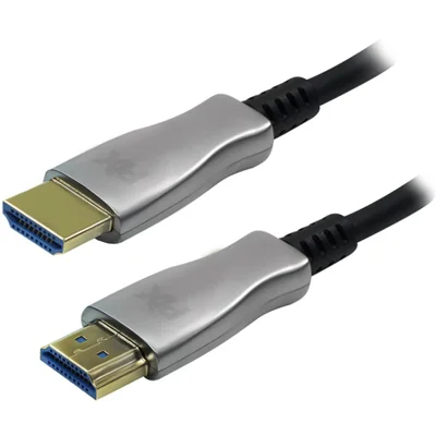 Cabo HDMI 2.1 8k Pix, Fibra Ótica, 50 Metros