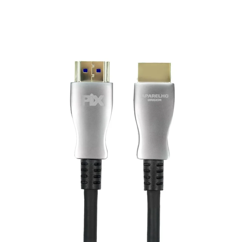 Imagem 5 de 5 do produto Cabo HDMI 2.1 8k Pix, Fibra Ótica, 50 Metros
