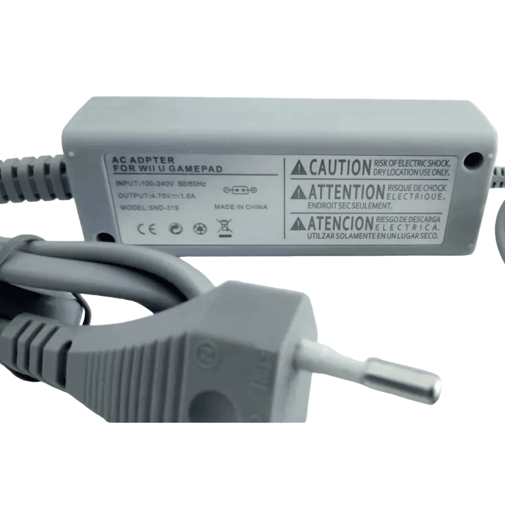 Imagem 2 de 3 do produto Fonte De Alimentação Bivolt Para Nintendo Gamepad Wii U