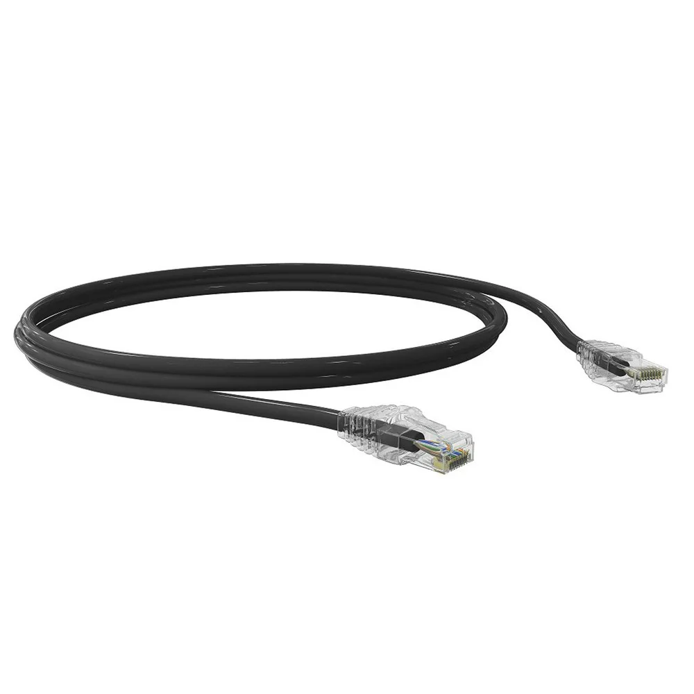 Imagem 1 de 5 do produto Patch Cord U/utp Cat.5e Cmx T568a/b 0.5 Metro Preto 35104006