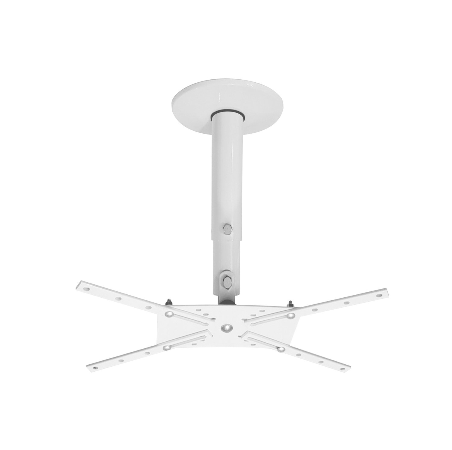 Suporte Tv Teto Com Inclinação Para Consultório Odontológico / Hospitalar 10 À 55 " - Lidimar Dt300 Cor:branco