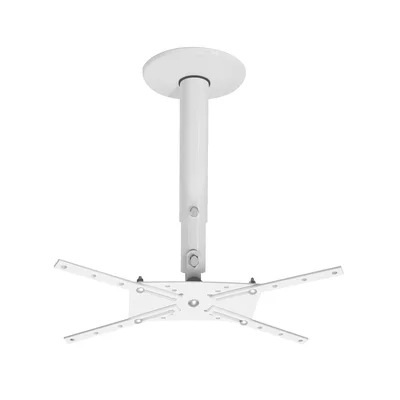 Suporte Tv Teto Com Inclinação Para Consultório Odontológico / Hospitalar 10 À 55 " - Lidimar Dt600 Cor:branco