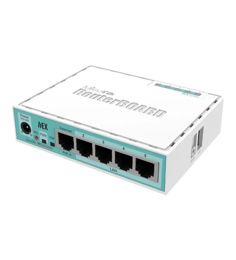 Roteador Mikrotik Rb750gr3 Hex 880mhz 256mb L4