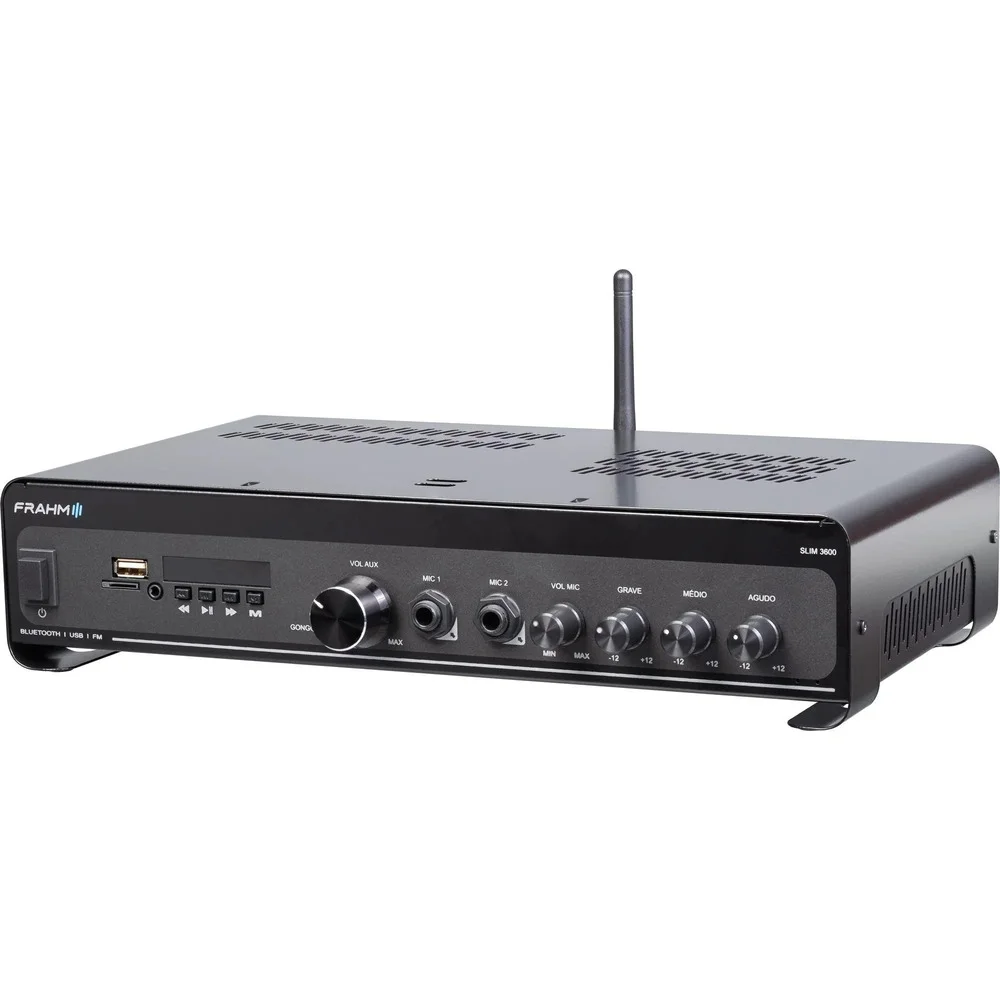 Imagem 4 de 5 do produto Amplificador Frahm Slim 3600 Otical G5, 200w, Bivolt - 32167