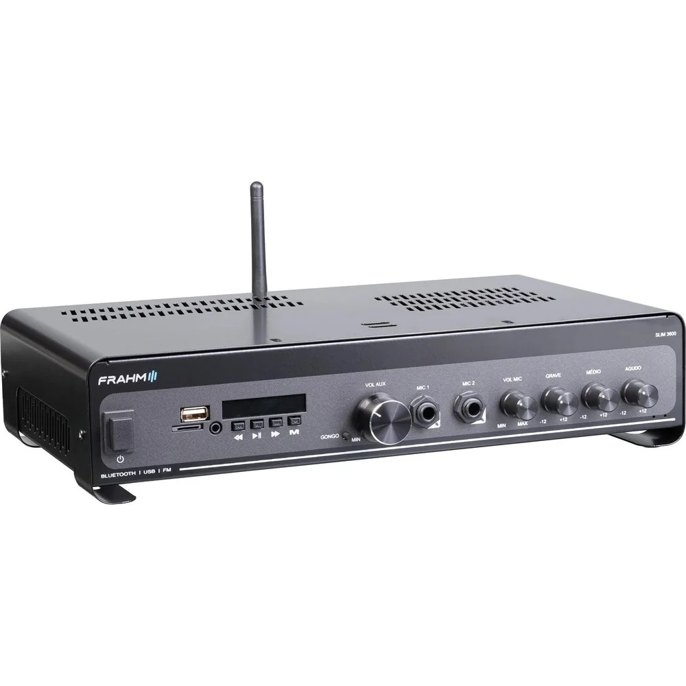 Imagem 5 de 5 do produto Amplificador Frahm Slim 3600 Otical G5, 200w, Bivolt - 32167