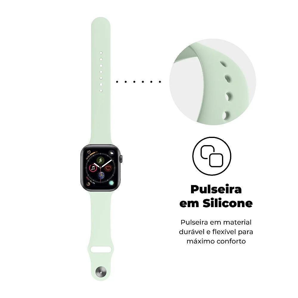 Imagem 2 de 4 do produto Multiira Para Apple Watch 49mm Ultra Fit - Verde Água - Gshield
