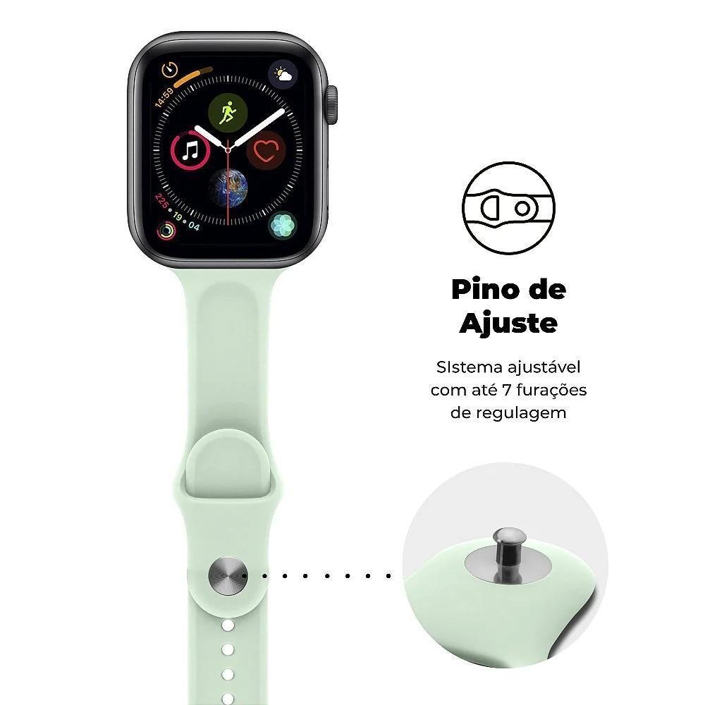 Imagem 3 de 4 do produto Multiira Para Apple Watch 49mm Ultra Fit - Verde Água - Gshield