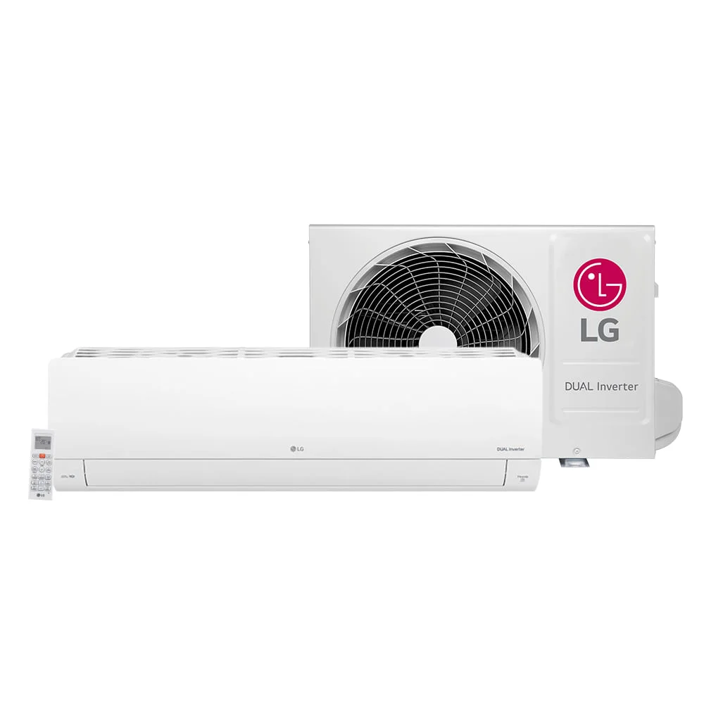 Ar Condicionado LG Dual Compact Hi Wall Split Inverter +IA, R-32, 12000 Btu/h, 220V, Frio - S3nq12jaqal.Eb2gamz