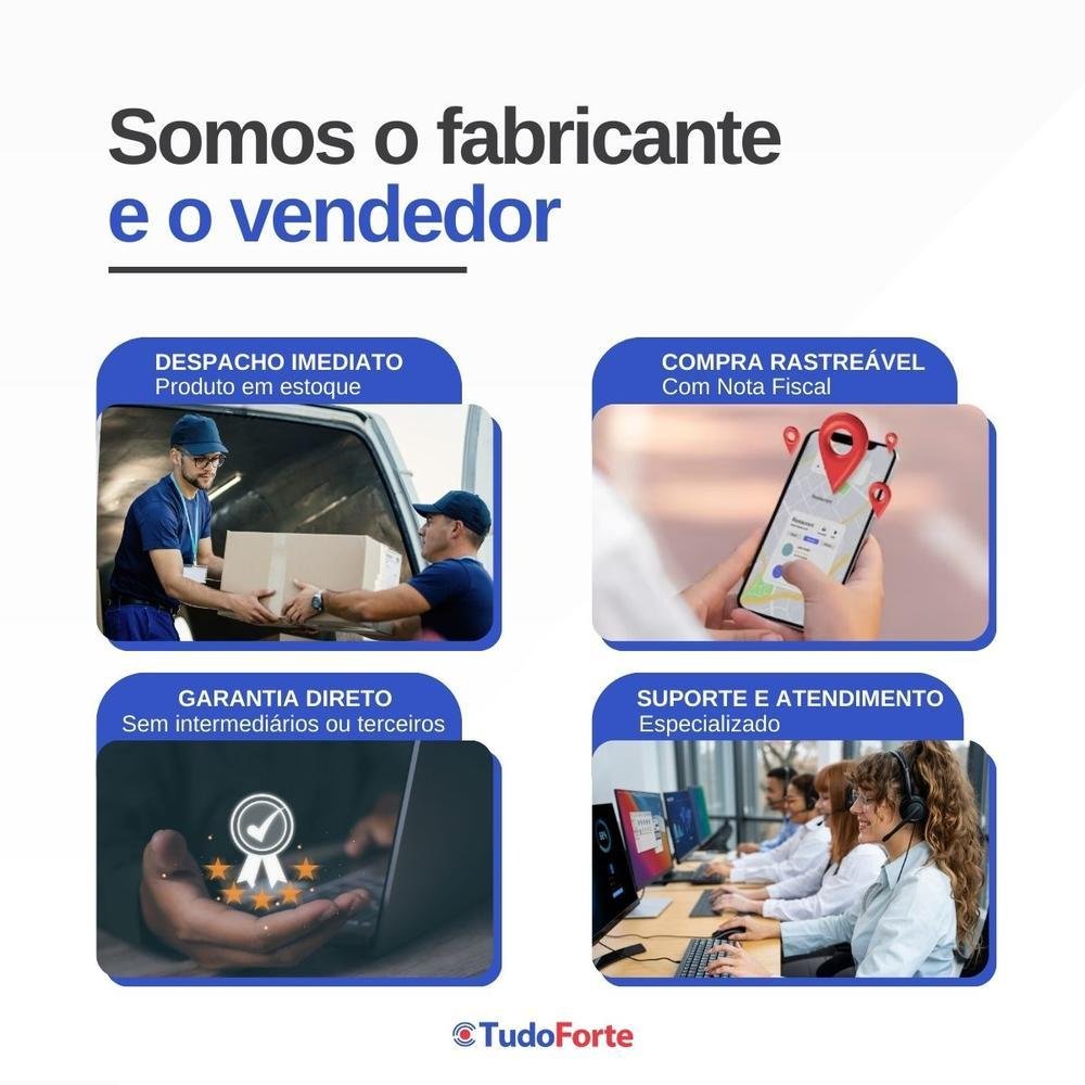 Kit 6 Câmeras Bullet Tudo Forte TF 2020 B Full HD 1080p com Visão Noturna 20M Proteção IP66 + DVR Tudo Forte TFHDX 3308 8 Canais + HD 2TB Skyhawk