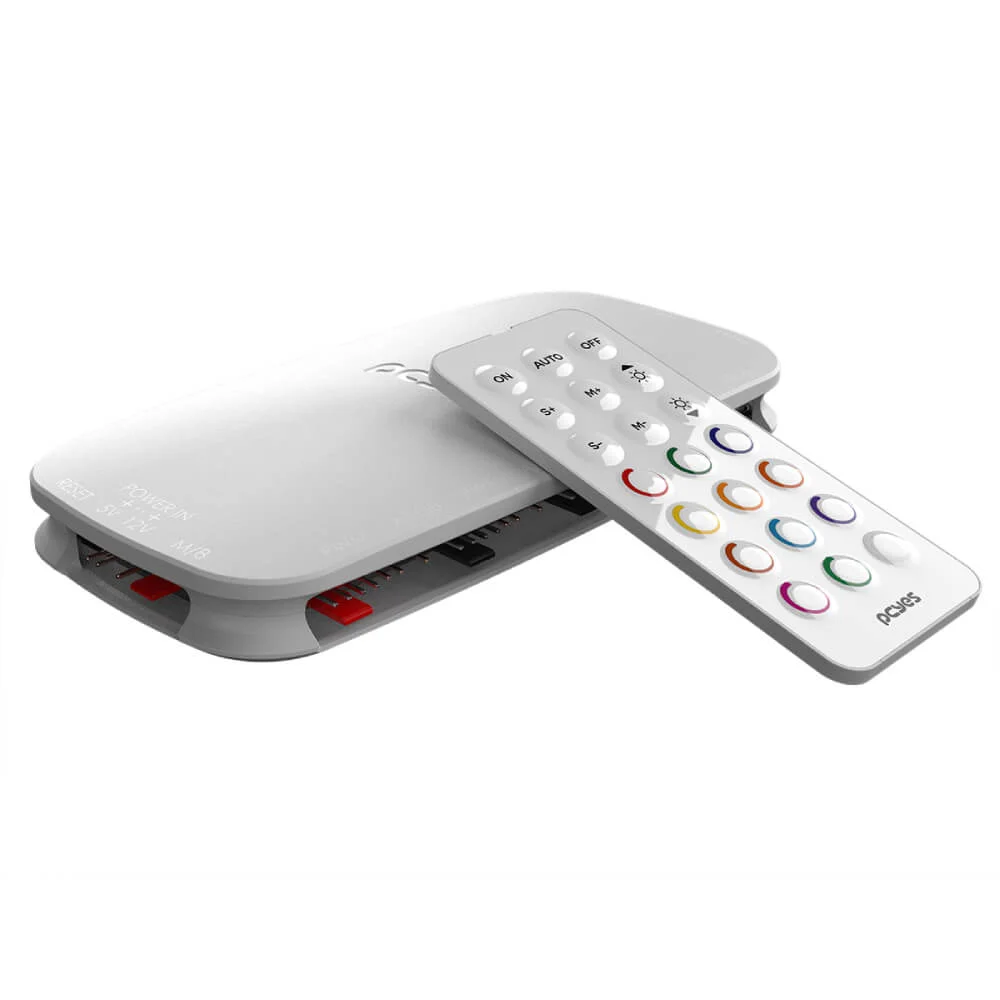 Controlador De Fan Pcyes Light Core White Ghost, ARGB, 9 Portas Pwm - Pelc9pgbr 6