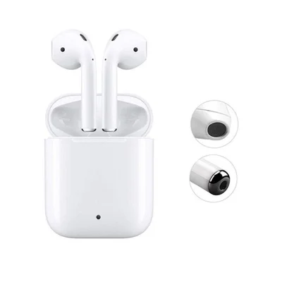Fone de Ouvido Sem Fio Kimaster, Bluetooth 5.0 i11s, TWS, Redução de Ruído CVC 6.0, Case de Carregamento, Branco