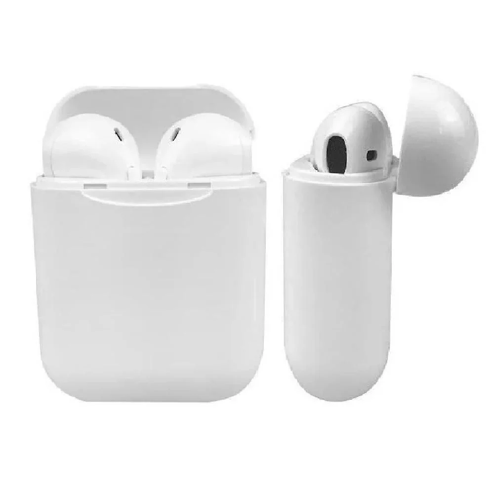 Imagem 5 de 5 do produto Fone de Ouvido Sem Fio Kimaster, Bluetooth 5.0 i11s, TWS, Redução de Ruído CVC 6.0, Case de Carregamento, Branco