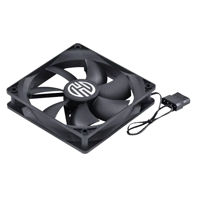 Cooler Fan Hoopson, 120x120mm, 2 Pinos Molex, Preto - Cl-030 4