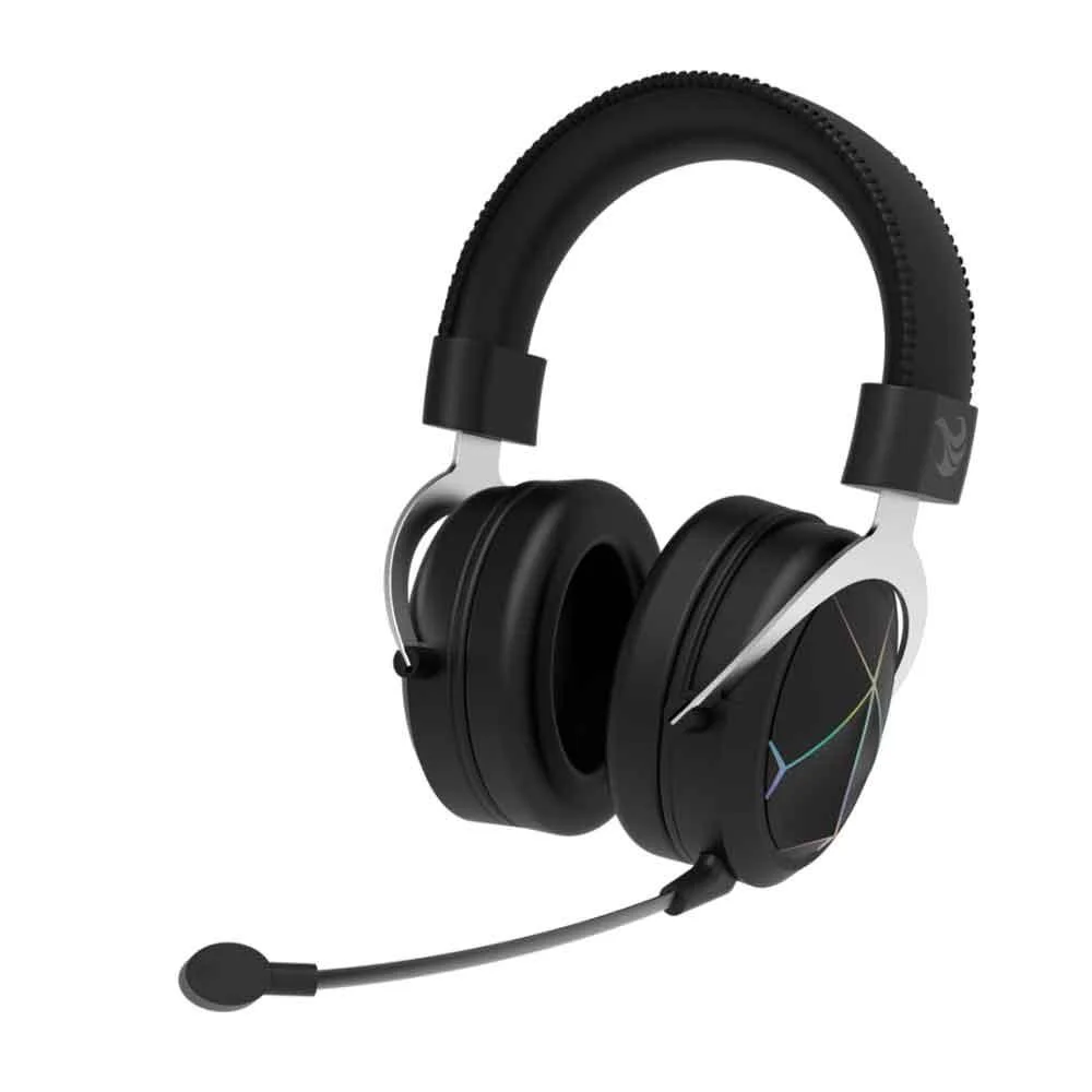 Headset Gamer Waveone Ace Ascalon USB 7.1, Preto, Surround com Microfone Direcional e Controle de Áudio Headset Gamer Waveone Ace Ascalon USB 7.1, Preto, Surround com Microfone Direcional e Controle de Áudio