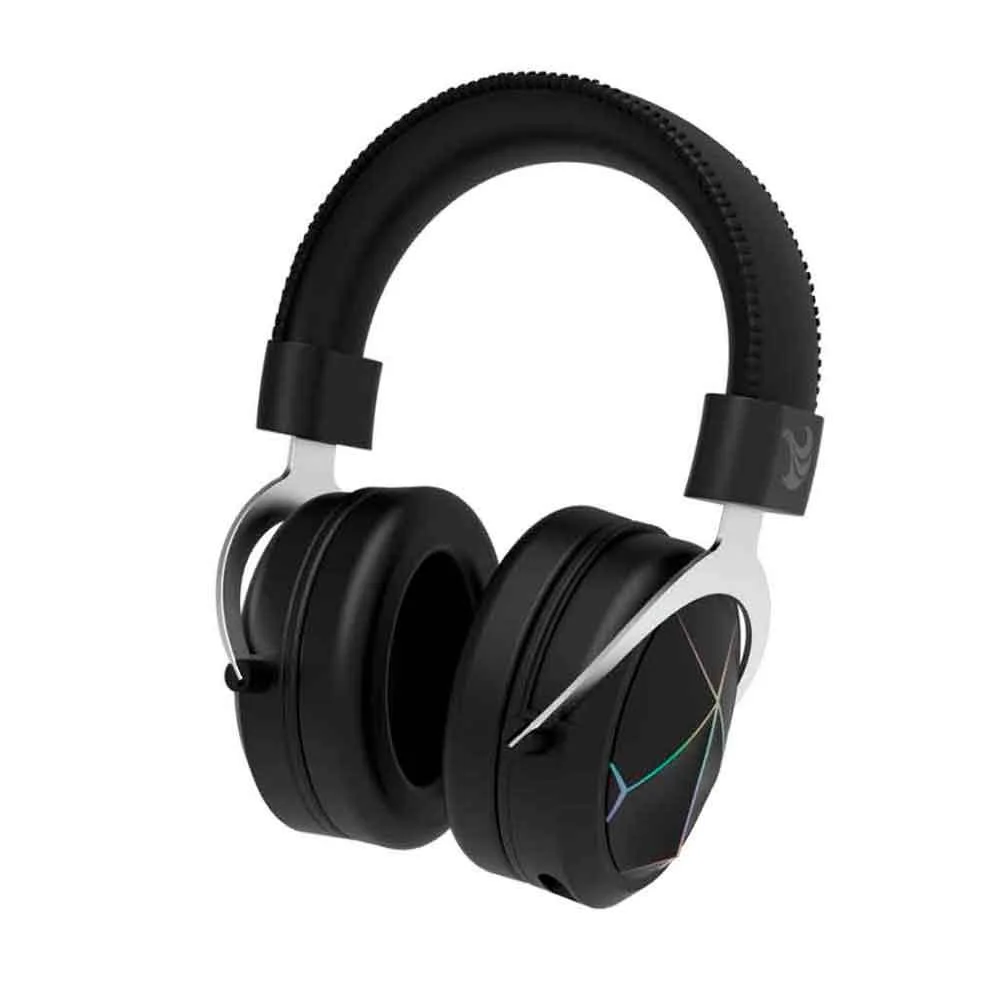 Headset Gamer Waveone Ace Ascalon USB 7.1, Preto, Surround com Microfone Direcional e Controle de Áudio Headset Gamer Waveone Ace Ascalon USB 7.1, Preto, Surround com Microfone Direcional e Controle de Áudio