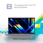 Notebook Asus Vivobook 15 X1504za Intel Core i5 1235u, 8GB RAM, SSD 512GB, Tela 15,6" Fhd, Windows 11, Silver - Nj986w