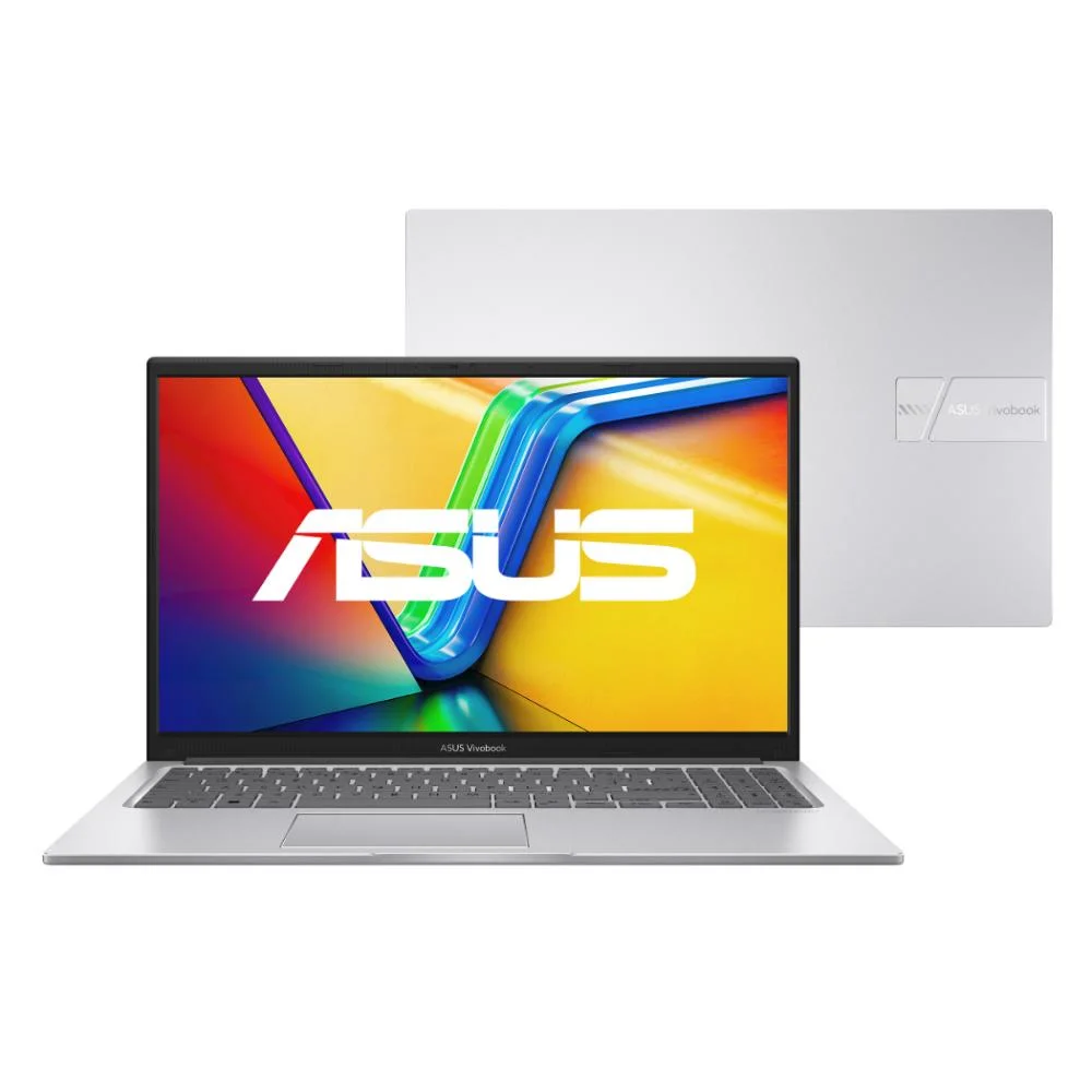 Notebook Asus Vivobook 15 X1504za Intel Core i5 1235u, 8GB RAM, SSD 512GB, Tela 15,6" Fhd, Windows 11, Silver - Nj986w Notebook Asus Vivobook 15 X1504za Intel Core i5 1235u, 8GB RAM, SSD 512GB, Tela 15,6" Fhd, Windows 11, Silver - Nj986w