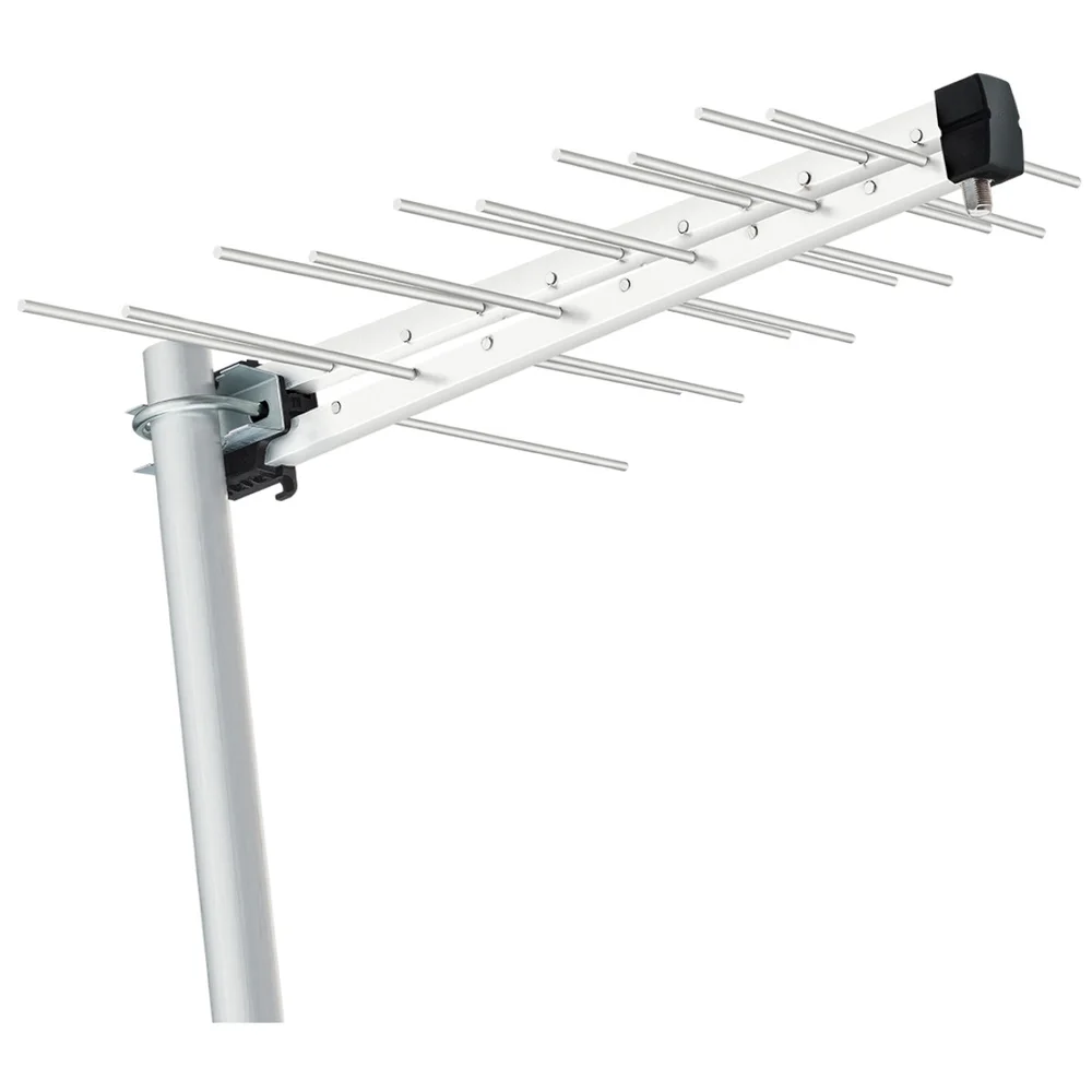 Antena Digital Externa Aquário Log Periódica Coletiva, 20 Elementos - Lu-20